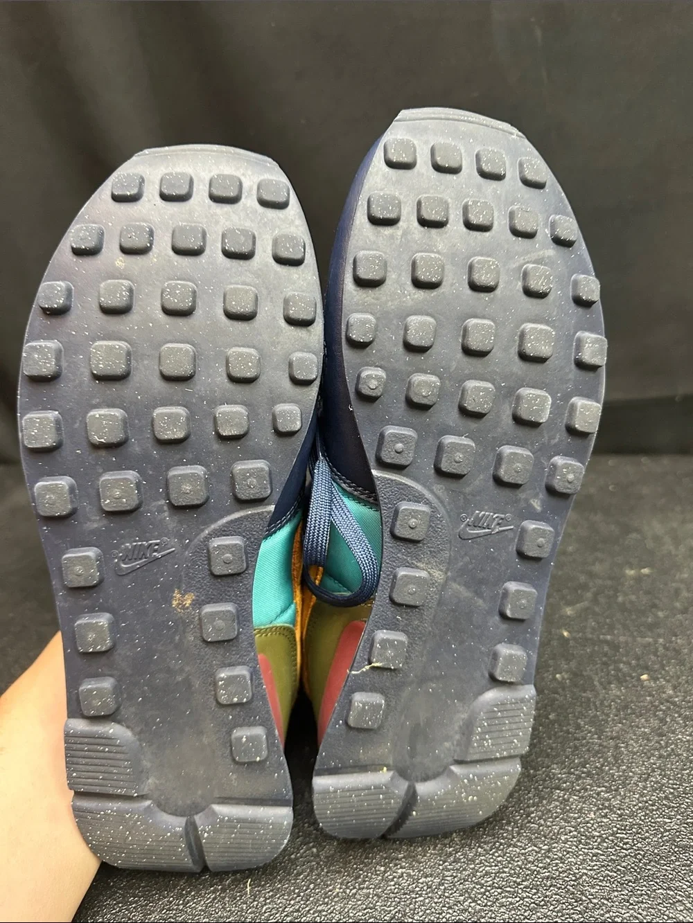 Nike Teal, Navy & Orange Casual Running Sneakers 9.5 Woman’s